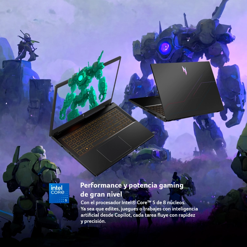 NOTEBOOK GAMER NITRO V15 ANV15-52-51Z7-1 INTEL CORE 5 RTX 3050 16GB RAM 512GB SSD 15.6" FHD 165HZ - 5