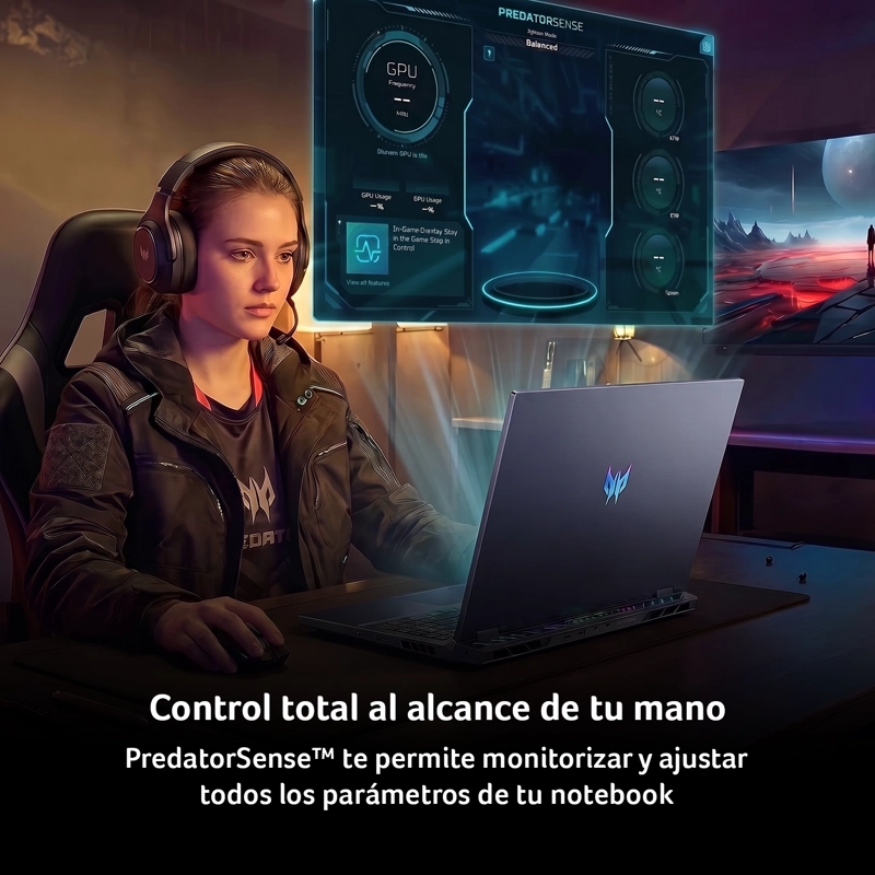 NOTEBOOK GAMER ACER PREDATOR INTEL ULTRA 9 275HX RTX5090 64GB RAM 3TB SSD 18" 4K WQUXGA 120HZ - 3