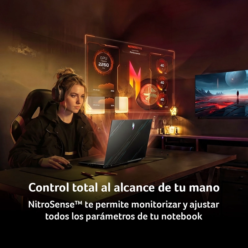 NOTEBOOK GAMER NITRO V15 ANVLF-2 / INTEL® CORE™ I5 / GPU NVIDIA® RTX 4050 / 16GB RAM / 512GB - 3