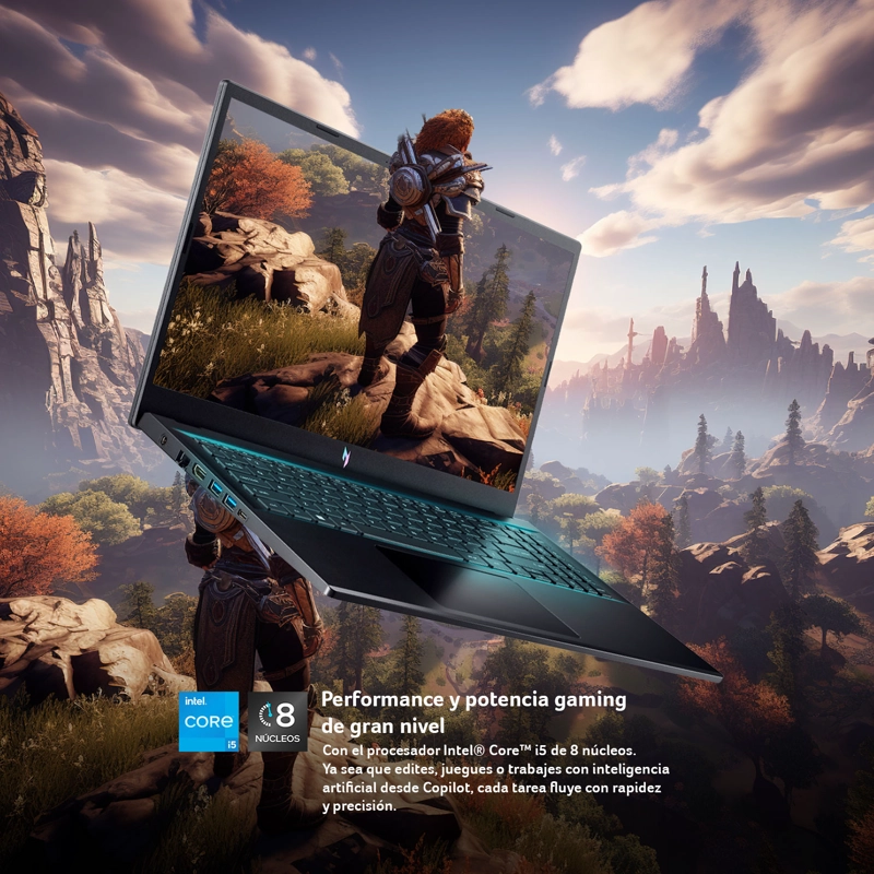 NOTEBOOK GAMER NITRO V15 ANVLF-2 / INTEL® CORE™ I5 / GPU NVIDIA® RTX 4050 / 16GB RAM / 512GB - 4
