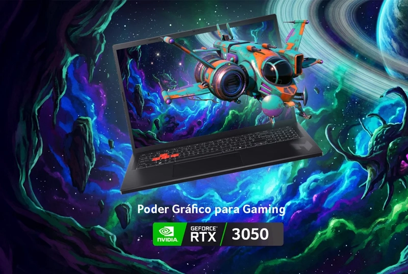 GAMER NITRO LITE NL16-71G-56Q8-2 / INTEL® CORE™ I5 / GPU NVIDIA® RTX 3050 / 24GB RAM / 512GB SSD / W - 2