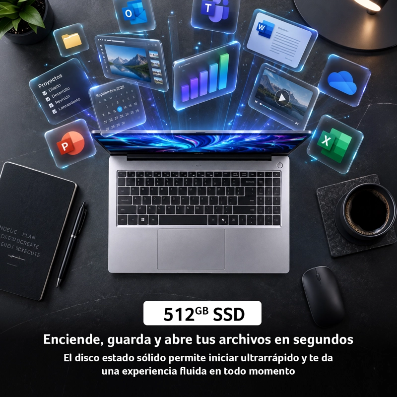 NOTEBOOK ACER APRO15-41P-R562-3 15'6 + RYZEN 7 + 16GB RAM + 512 SSD - 6