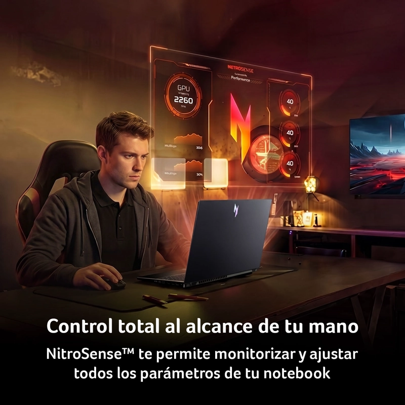 NOTEBOOK ACER GAMER ANV15-A31-R8WU-1 RYZEN 7 / 16 GB /512 SSD/ RTX 5060 - 3