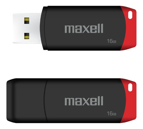 PENDRIVE USBPD 16 GB 2.0 ROJO MAXELL - 1