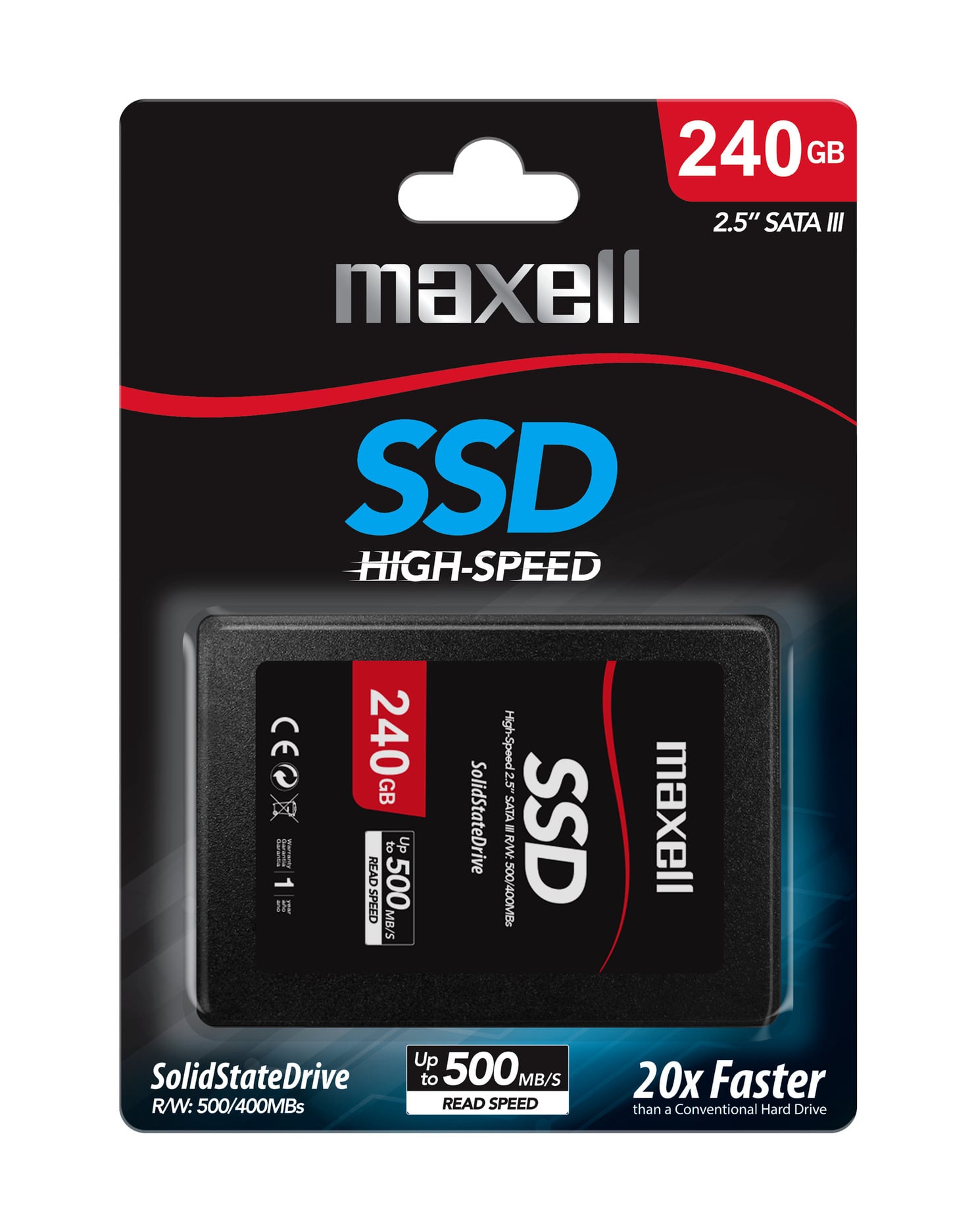 DISCO DURO MAXELL SOLIDO SSD INTERNO 240GB SATA III 2.5' - 2