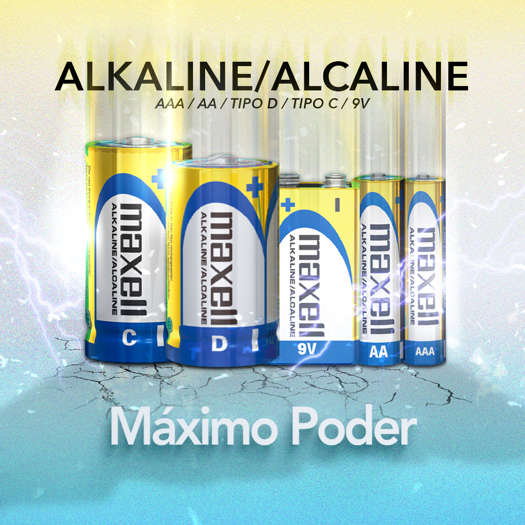 PILAS MAXELL ALCALINAS TAMAÑO AAA 4 UNIDADES - 3
