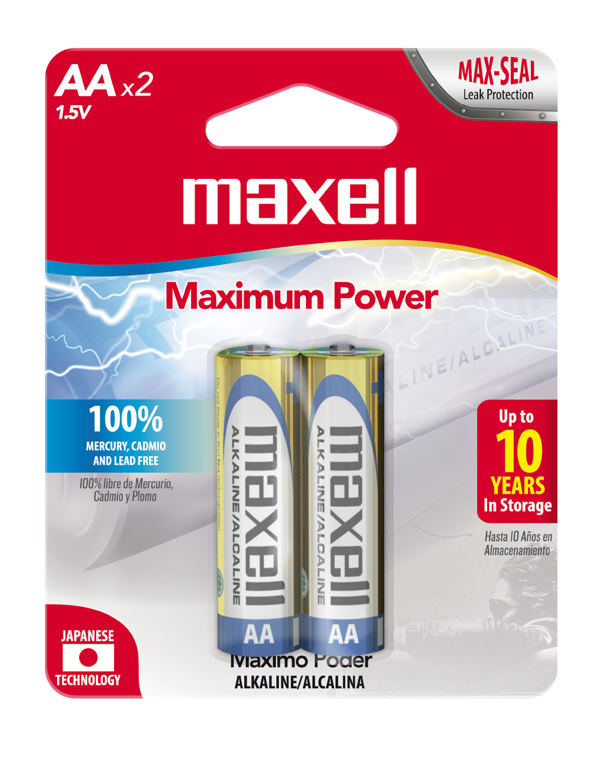 PACK 24 PILAS ALCALINAS AA BLISTER 2 UDS. - 2