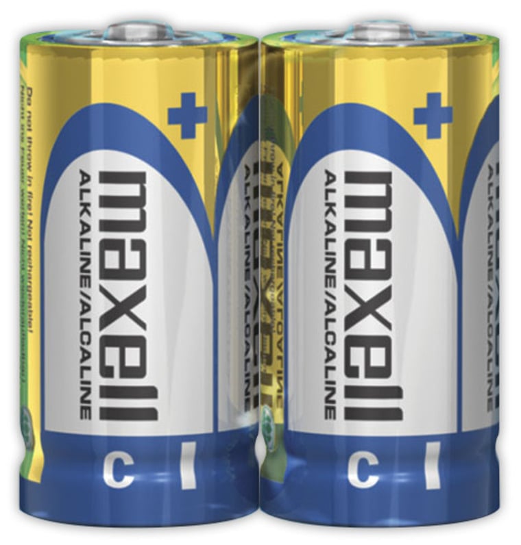 PILAS MAXELL PACK 2 ALCALINAS TIPO C - 2