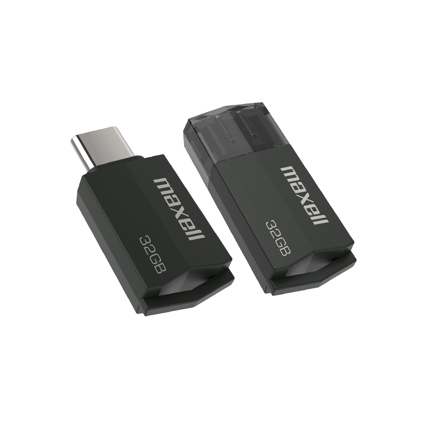 PENDRIVE MAXELL USBTC TIPO C 32GB 3.2 NEGRO - 1