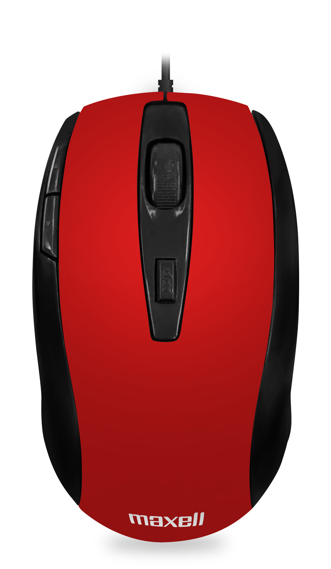 MOUSE MAXELL ÓPTICO 5 BOTONES MOWR-105 ROJO - 1