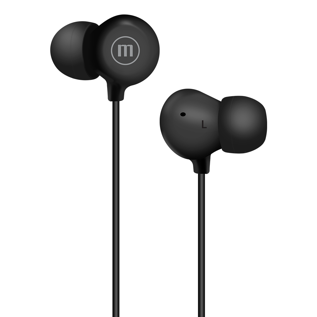 AUDÍFONOS MAXELL IN EAR IN-BAX NEGRO MICRÓFONO CONECTOR TIPO C - 1