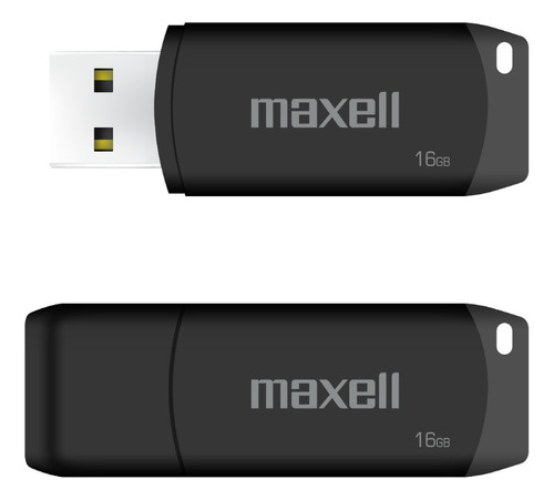 PENDRIVE MAXELL USBPD 16GB 2.0 NEGRO - 1