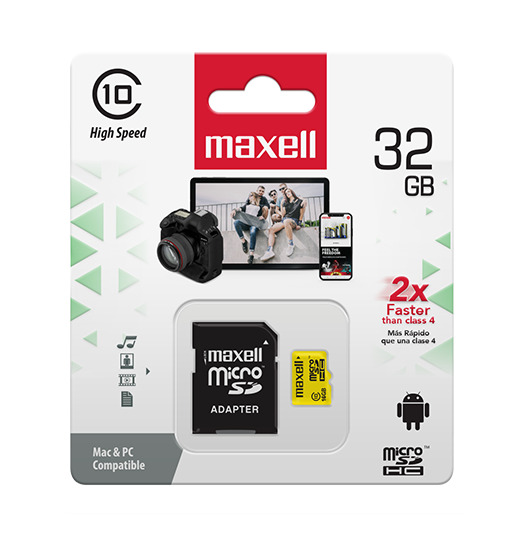 TARJETA MICROSDXC MAXELL PACK 3 TARJETAS 32GB CLASE 10 - 3