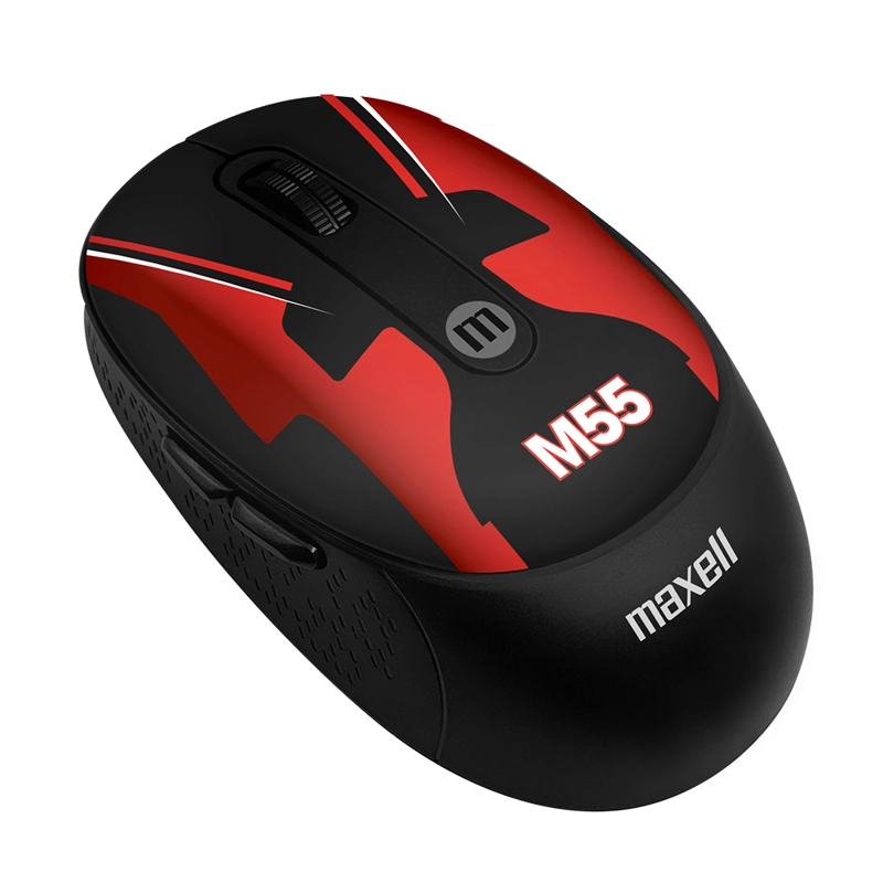 MOUSE INALÁMBRICO MAXELL DISEÑO RACE 4000DPI USB/USB-C M55 - 2