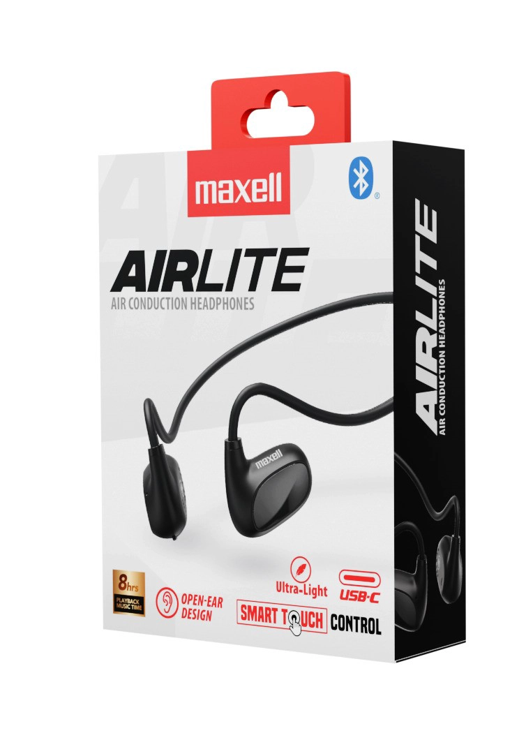 AUDÍFONOS INALÁMBRICOS MAXELL BLUETOOTH AIR 8 HORAS ULTRALIVIANOS - 2