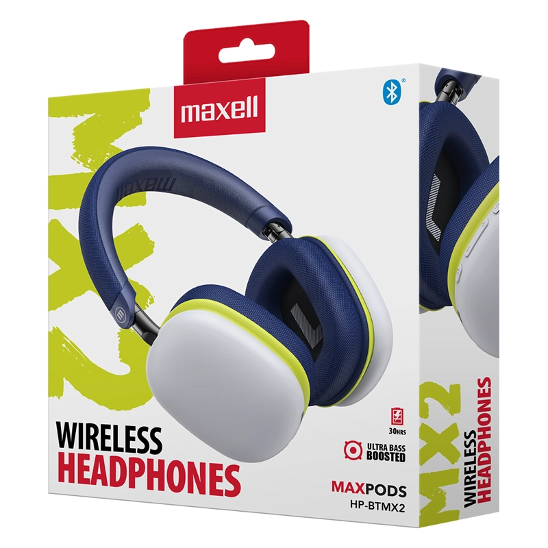 AUDÍFONOS INALÁMBRICOS MAXELL BLUETOOTH MAXPODS 24 HORAS GRIS - 3