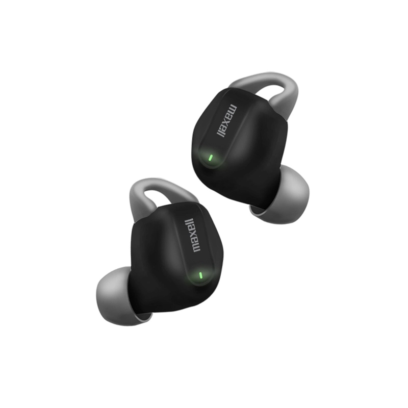 AUDÍFONOS INALÁMBRICOS MAXELL BLUETOOTH MAXPODS 35 HORAS NEGRO - 2