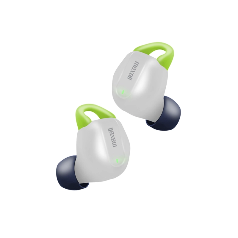 AUDÍFONOS INALÁMBRICOS MAXELL BLUETOOTH MAXPODS 35 HORAS BLANCO - 2