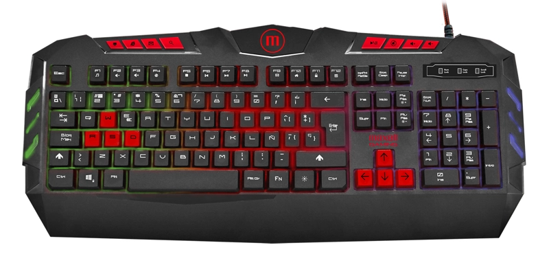 KIT TECLADO + MOUSE GAMER MAXELL RGB 3200DPI - 2