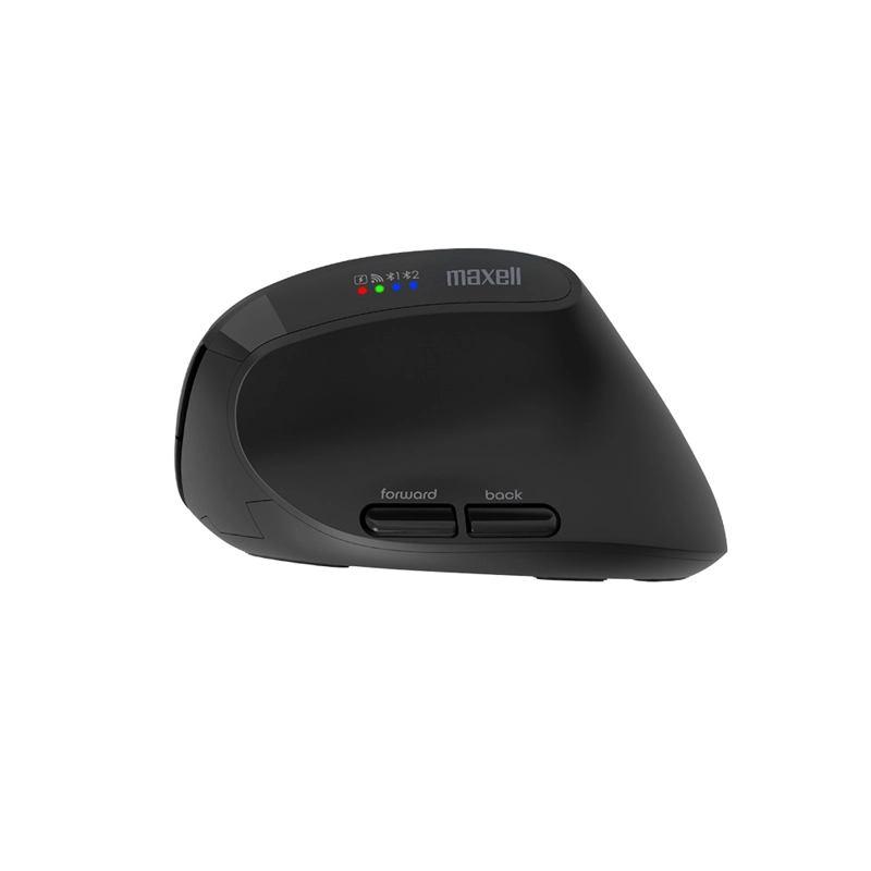 MOUSE VERTICAL BLUETOOTH ERGONOMICO MAXELL 2400 DPI  INALAMBRICO NEGRO - 6