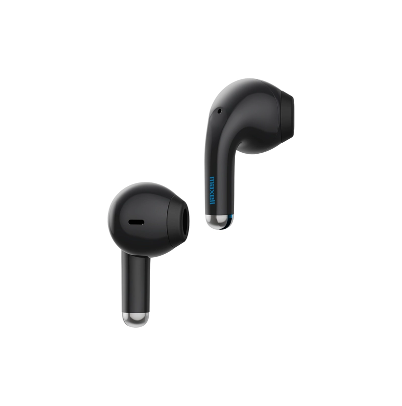 AUDIFONOS BLUETOOTH INALAMBRICOS MAXELL ELIO 12 HORAS NEGRO/AZUL - 1