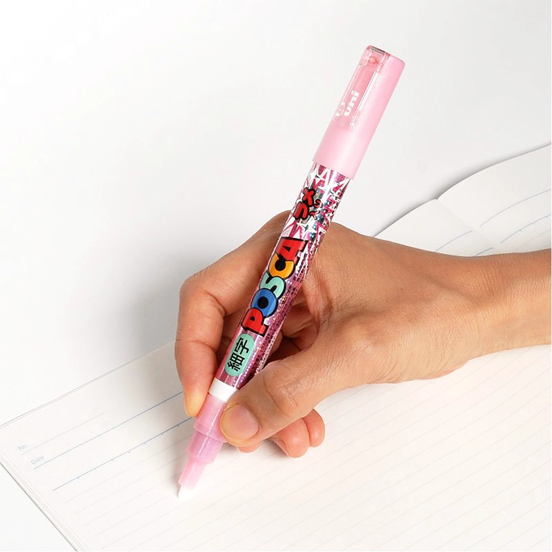 MARCADORES POSCA PC-3ML GLITTER SET JAPONE S 7 COLORES PUNTA 0.9-1.3 MM - 5