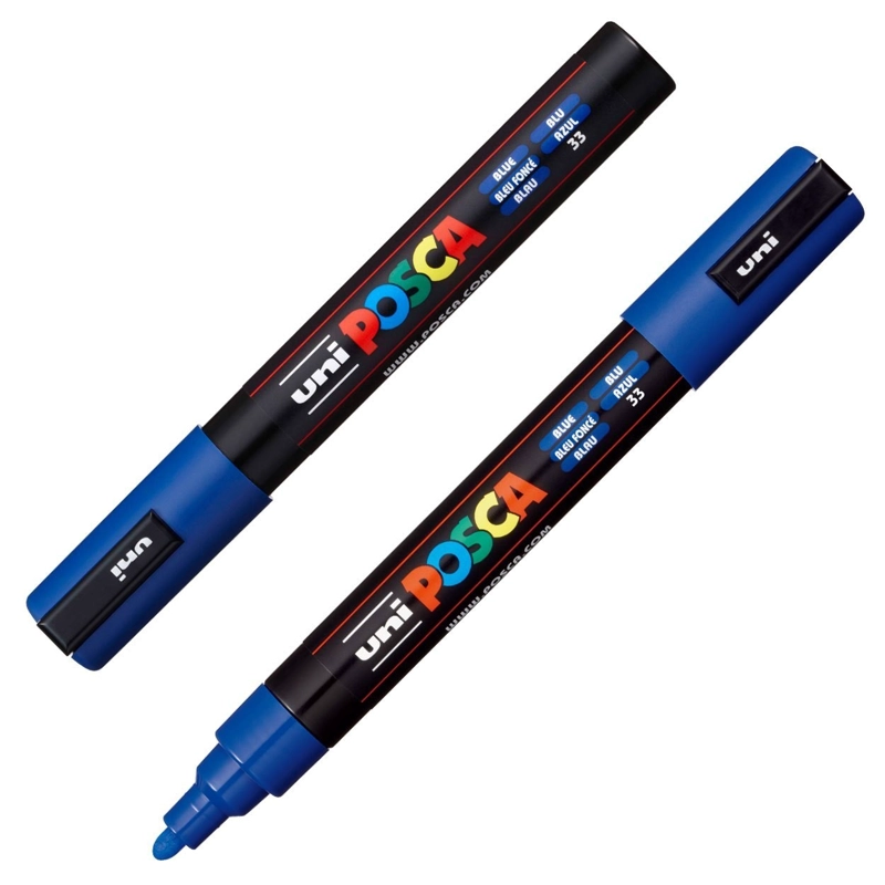 MARCADORES POSCA PC-5M SET PASTEL 7 COLORES PUNTA 1.8-2.5MM - 3