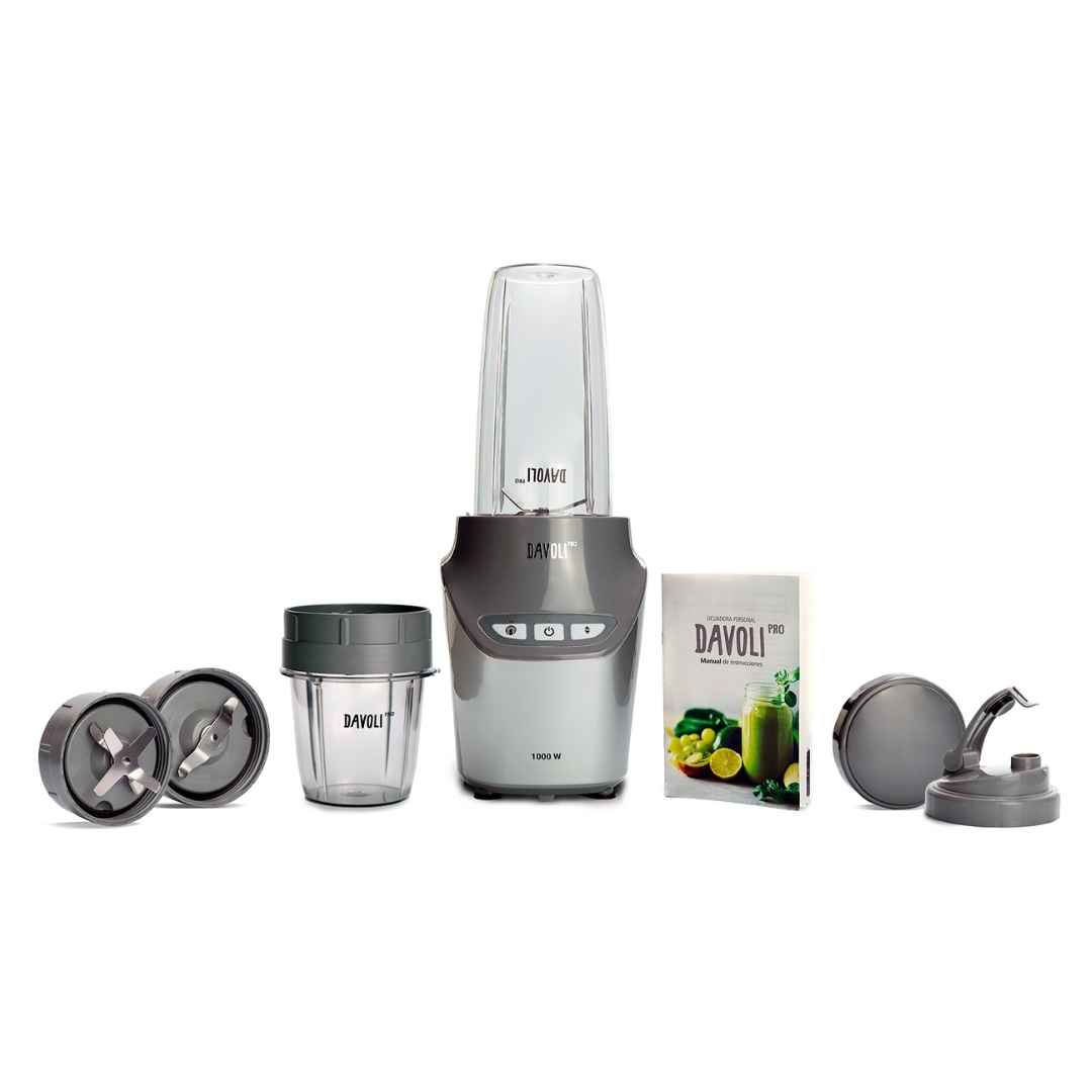 LICUADORA PERSONAL DE ALTA POTENCIA 1000 W - DAVOLI PRO | GRIS - 2