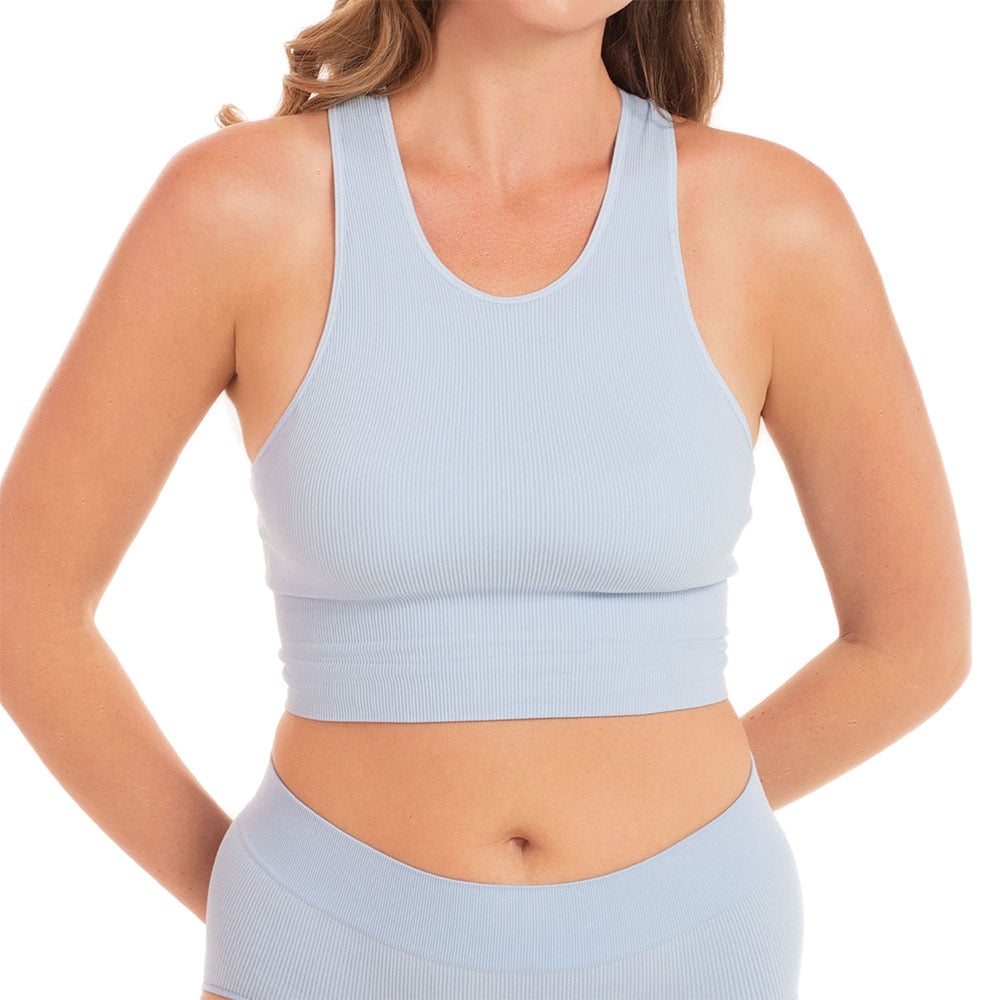 TOP MUJER INTIME RIB CON COPA REMOVIBLE 7601015 - 1
