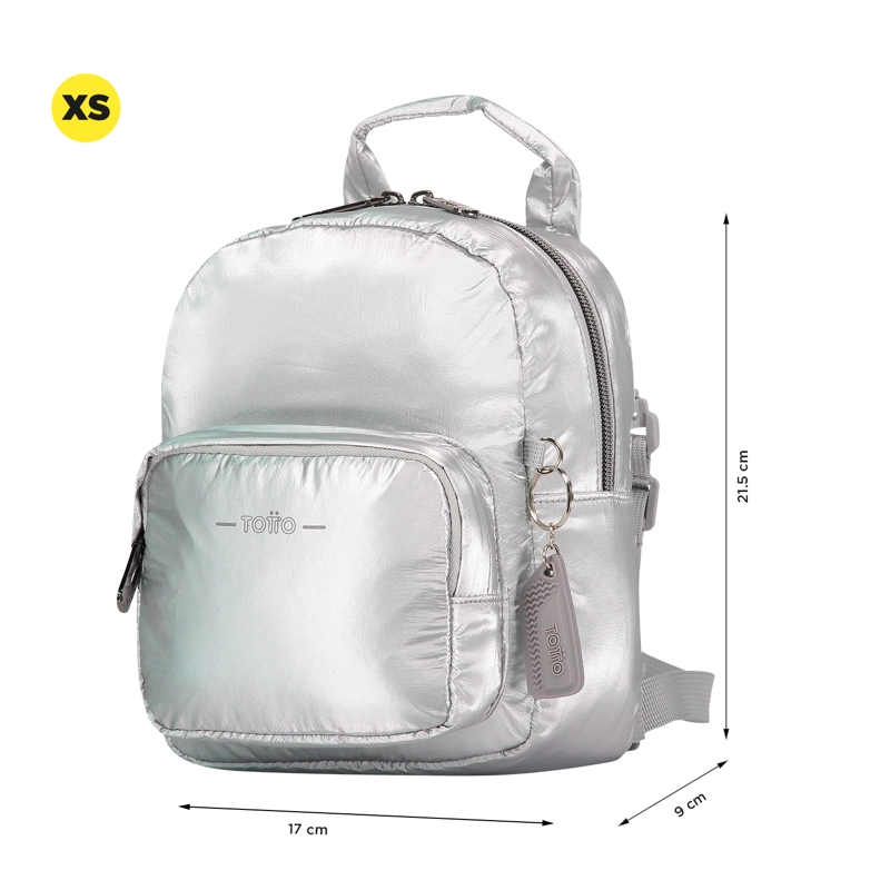 MOCHILA URBANA YUEN GRIS - 4