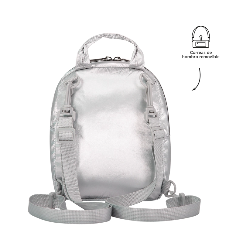 MOCHILA URBANA YUEN GRIS - 5
