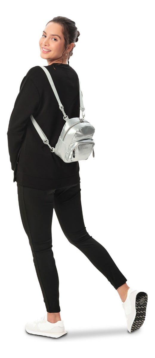 MOCHILA TOTTO URBANA MUJER JUVENIL CROSSBODY CASUAL 2 EN 1 - 5