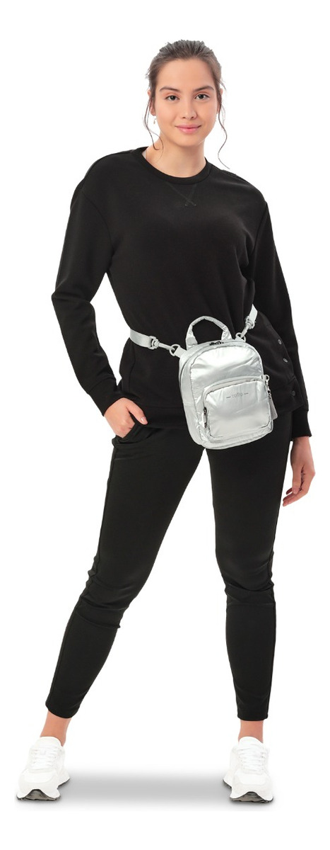MOCHILA TOTTO URBANA MUJER JUVENIL CROSSBODY CASUAL 2 EN 1 - 7