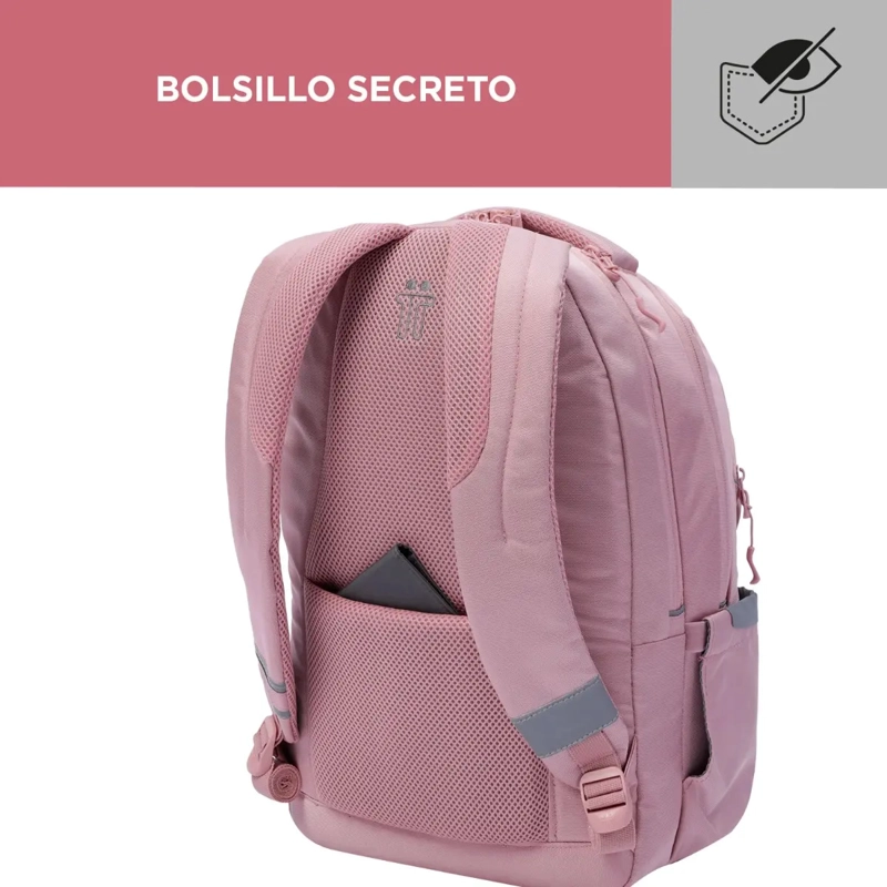 MOCHILA NOTEBOOK URBANA TOTTO MUJER IND241 - ANTIROBO RPET - 6