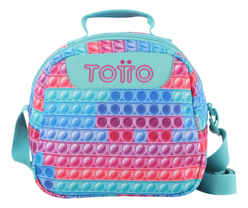 TOTTO LONCHERA TE RMICA ESCOLAR NIÑA RPET IMPERMEABLE ECO001 - 1