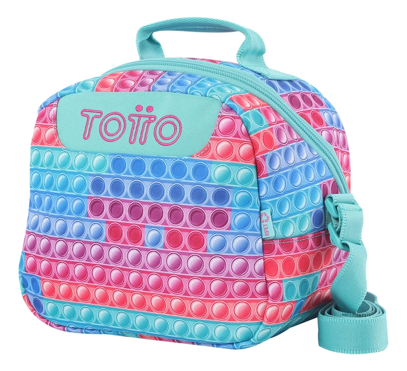 TOTTO LONCHERA TE RMICA ESCOLAR NIÑA RPET IMPERMEABLE ECO001 - 2