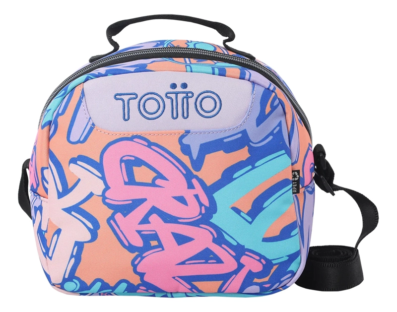 TOTTO LONCHERA TE RMICA ESCOLAR NIÑA RPET IMPERMEABLE ECO001 - 1