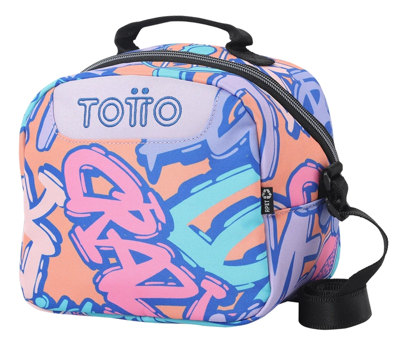 TOTTO LONCHERA TE RMICA ESCOLAR NIÑA RPET IMPERMEABLE ECO001 - 2