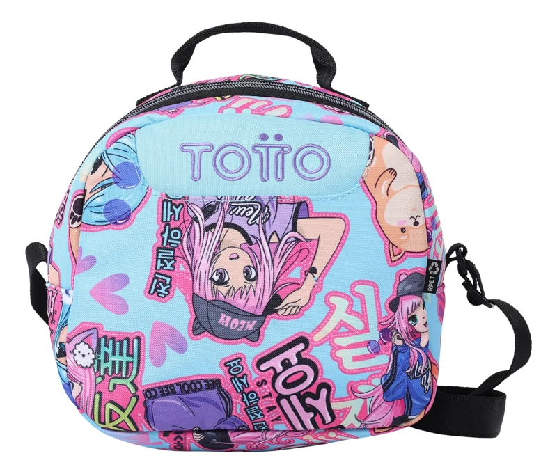 TOTTO LONCHERA TE RMICA ESCOLAR NIÑA RPET IMPERMEABLE ECO001 - 1