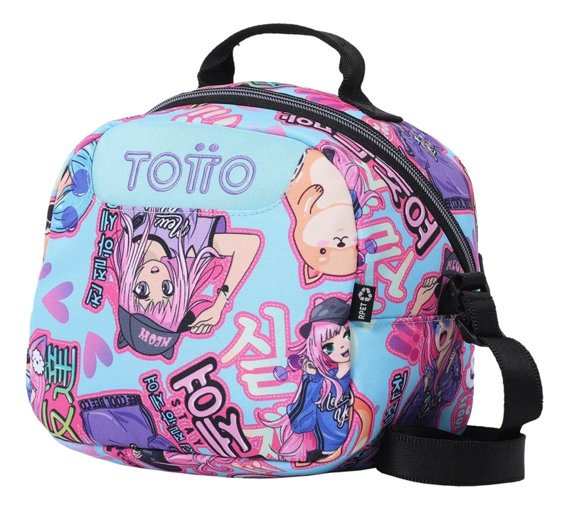 TOTTO LONCHERA TE RMICA ESCOLAR NIÑA RPET IMPERMEABLE ECO001 - 2