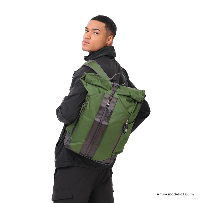 MOCHILA PARA HOMBRE SPURN 2.0 PORTA NOTEBOOK 14' VERDE - 2