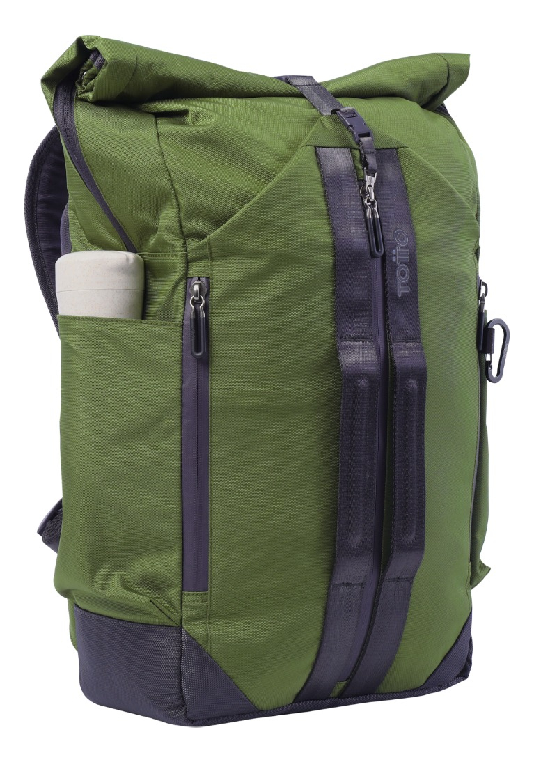 TOTTO MOCHILA GRANDE NOTEBOOK URBANA JUVENIL HOMBRE ANTIROBO - 4