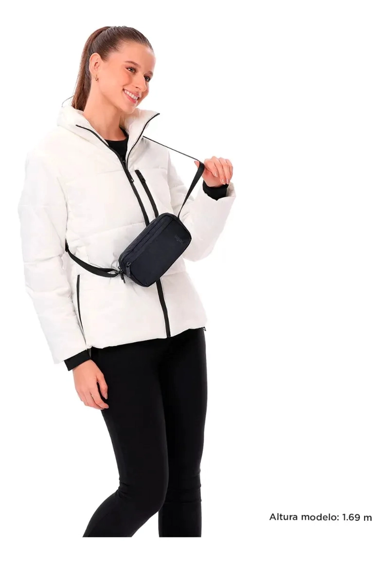 CARTERA PARA MUJER BOMBO CROSSBODY NEGRA - 2