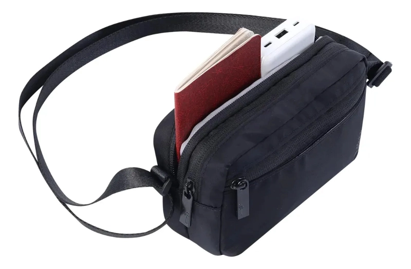 CARTERA PARA MUJER BOMBO CROSSBODY NEGRA - 5