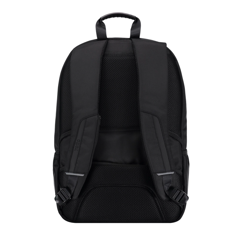 MOCHILA EJECUTIVA TOTTO BERTON MEDIANA NEGRO - 3