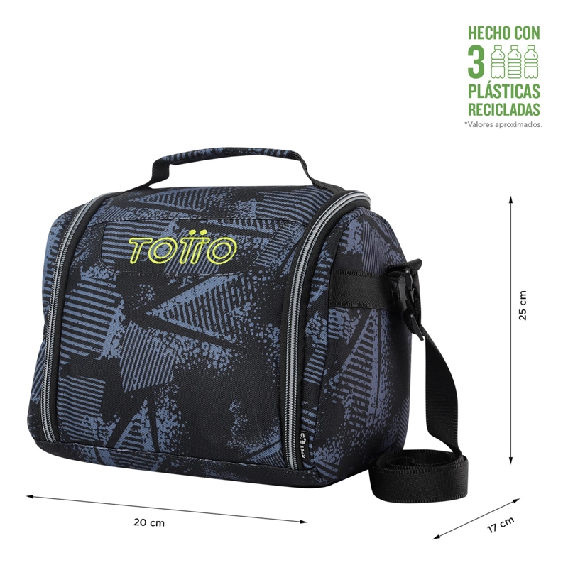 TOTTO LONCHERA TE RMICA ESCOLAR NIÑO RPET IMPERMEABLE ECO007 - 4