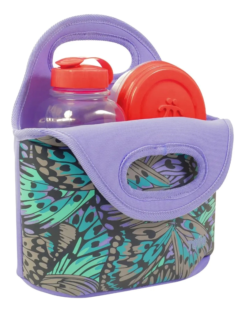 TOTTO LONCHERA TE RMICA IMPERMEABLE PORTATIL NIÑA 8L IND012 - 4