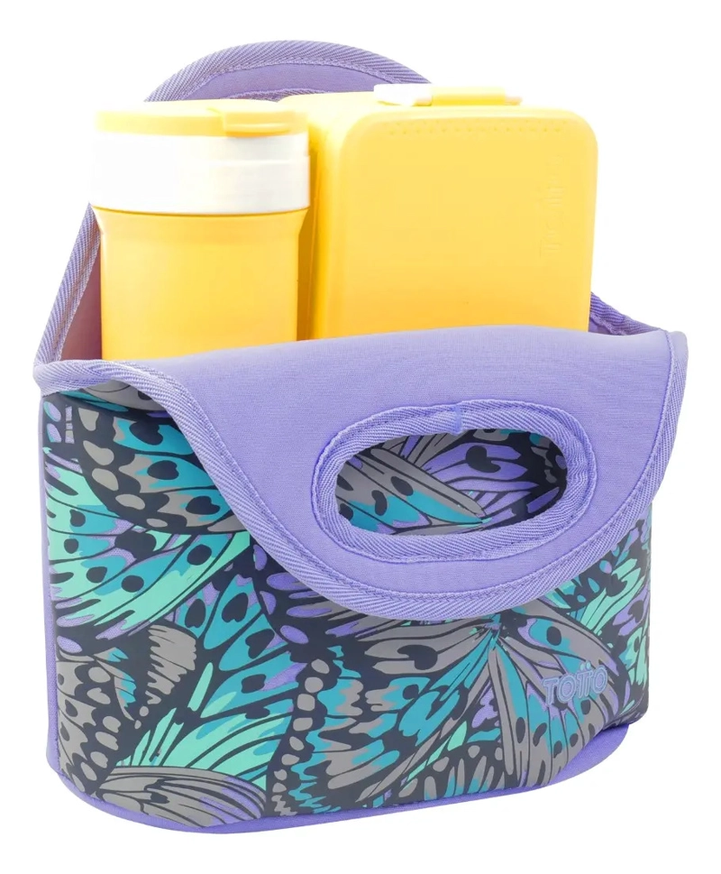 TOTTO LONCHERA TE RMICA IMPERMEABLE PORTATIL NIÑA 8L IND012 - 5