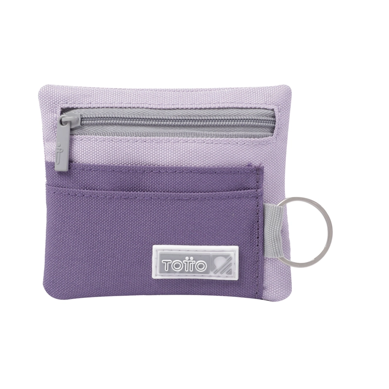 PORTADOCUMENTOS TOTTO TIPO MONEDERO TOTTO SLATY MORADO/MORADO - 1