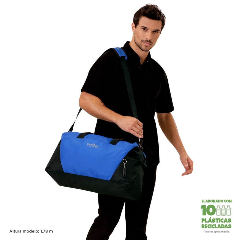 BOLSA DE CABINA TOTTO ACTIVE DEPORTIVO MEDIANO RPET MULTIUSO ACT242 - 2